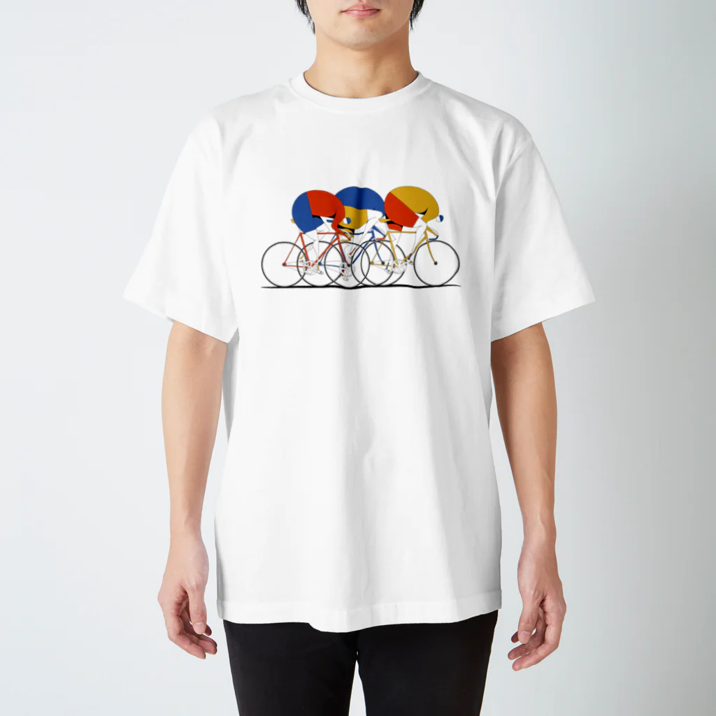 rinkoba_shopの自転車のTシャツ スタンダードTシャツ