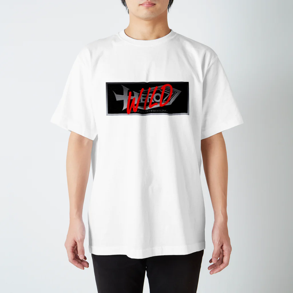 HEROバリアフリープロレスのWildHEROロゴ Regular Fit T-Shirt