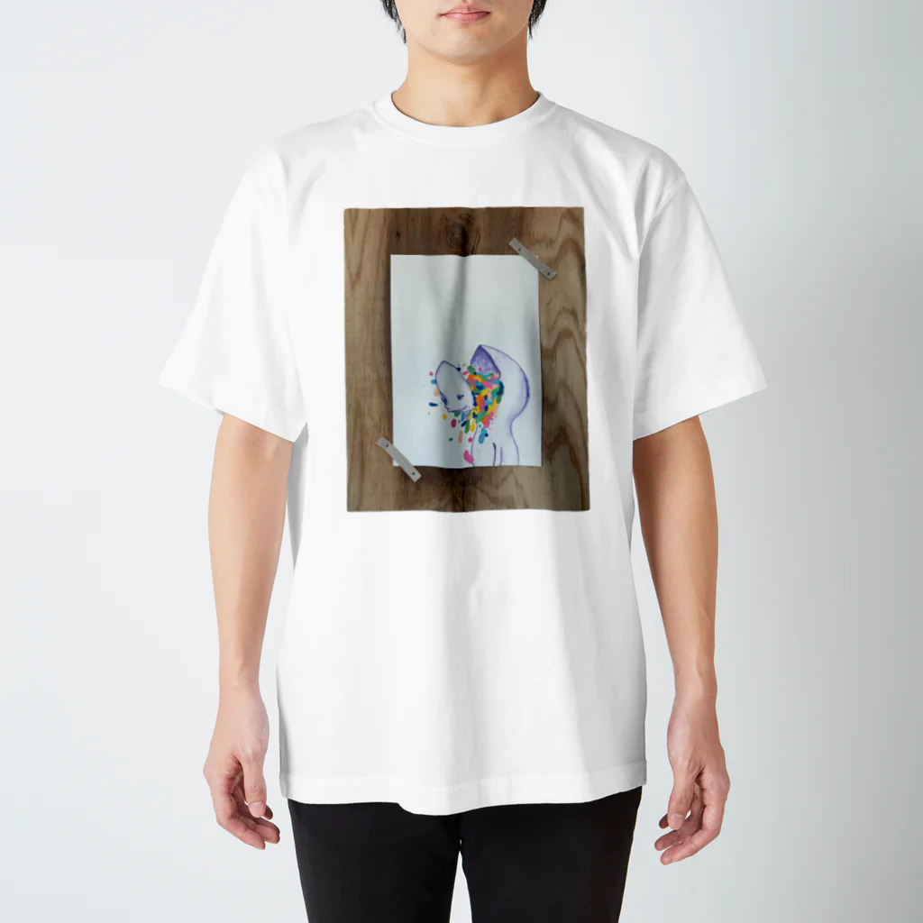 かつなりの1+a （しこうくん）　実T Regular Fit T-Shirt