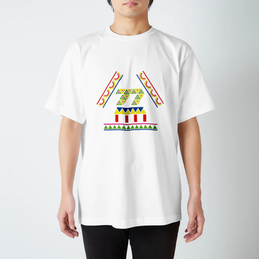 DoBONのBONトライブ／カラフル Regular Fit T-Shirt