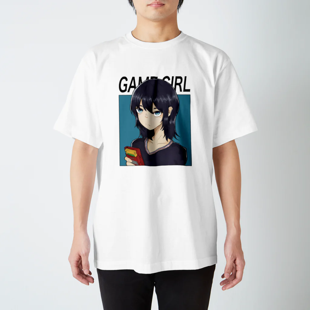 牛脂の店舗のGAME GIRL スタンダードTシャツ