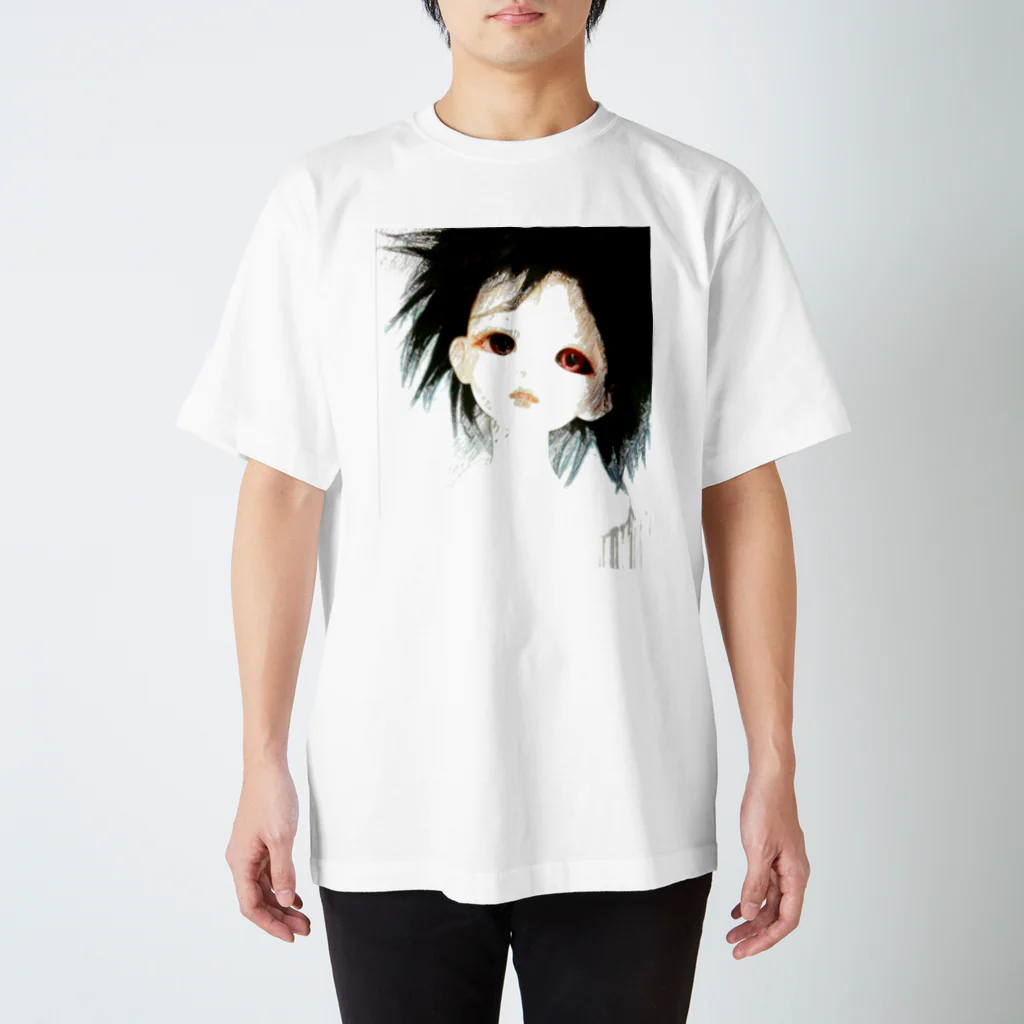 nicoragoriraのRed eyes neo スタンダードTシャツ