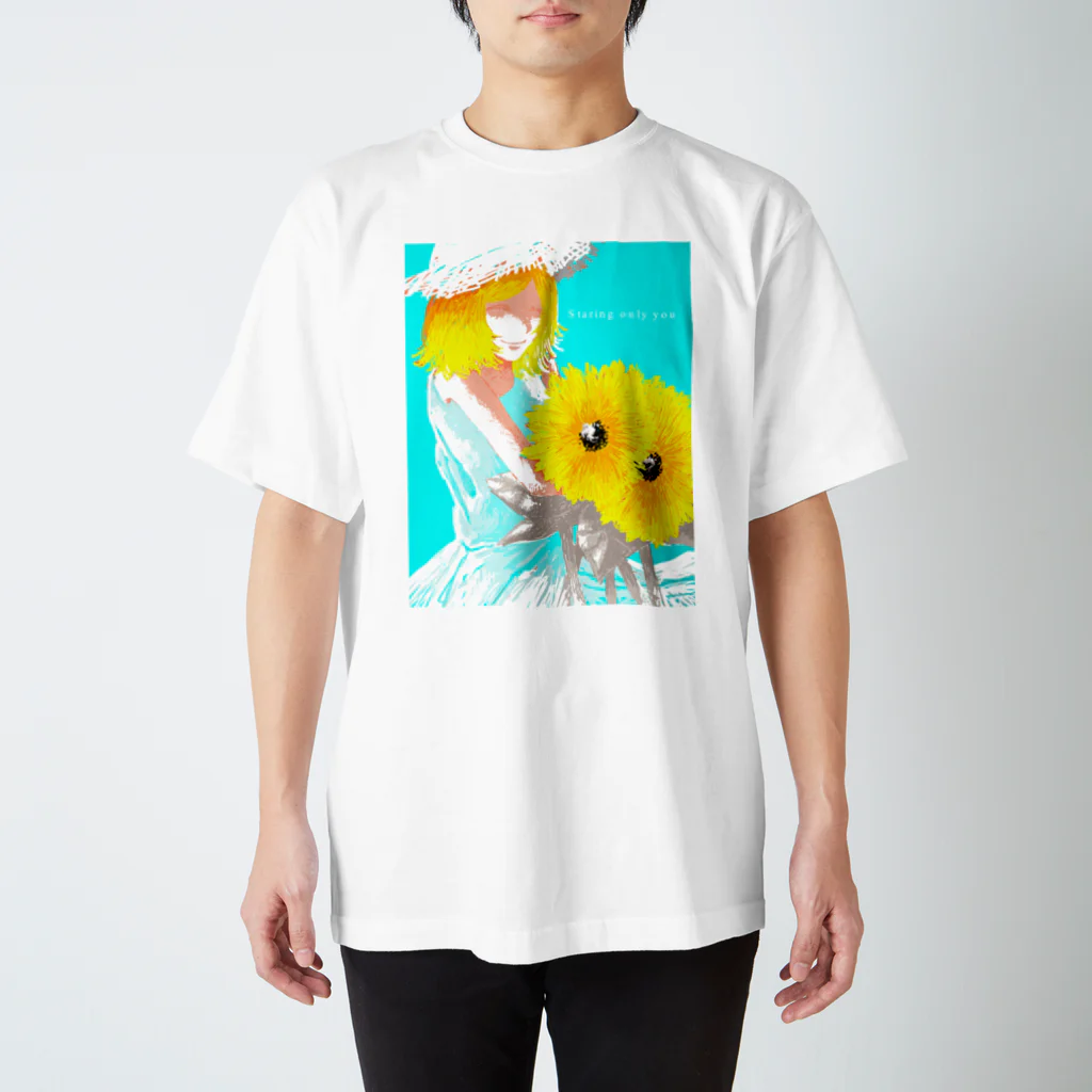 ABCDのひまわり スタンダードTシャツ