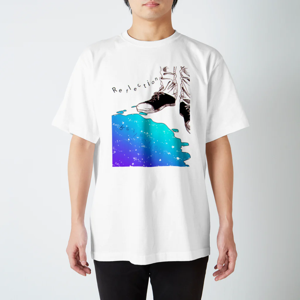 ABCDの水溜り Regular Fit T-Shirt