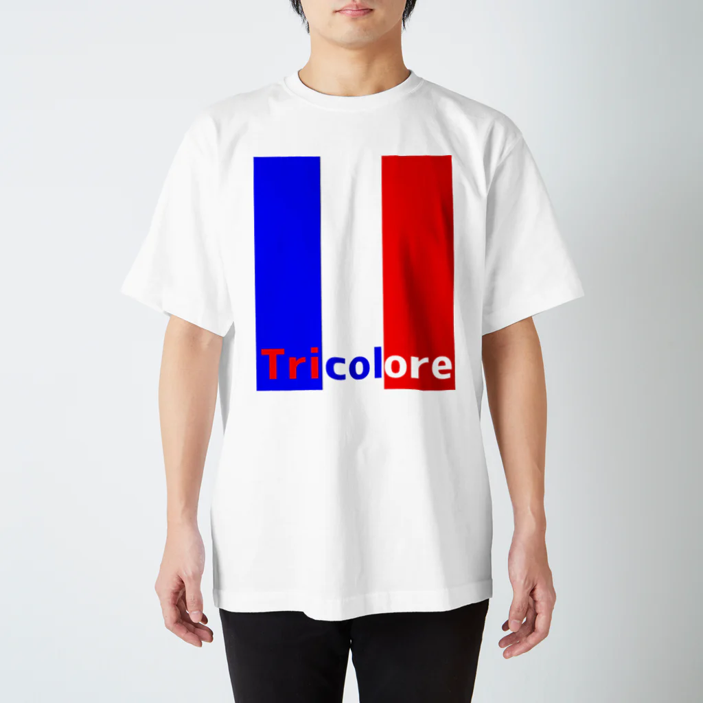 S.S.Tricoloreのトリコロールロゴ Regular Fit T-Shirt