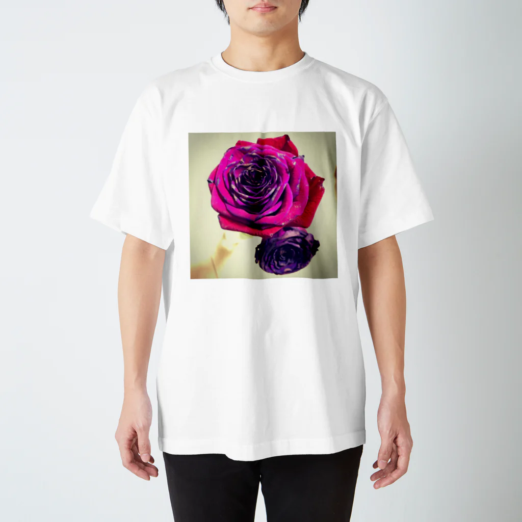 森だくさんのroses Regular Fit T-Shirt