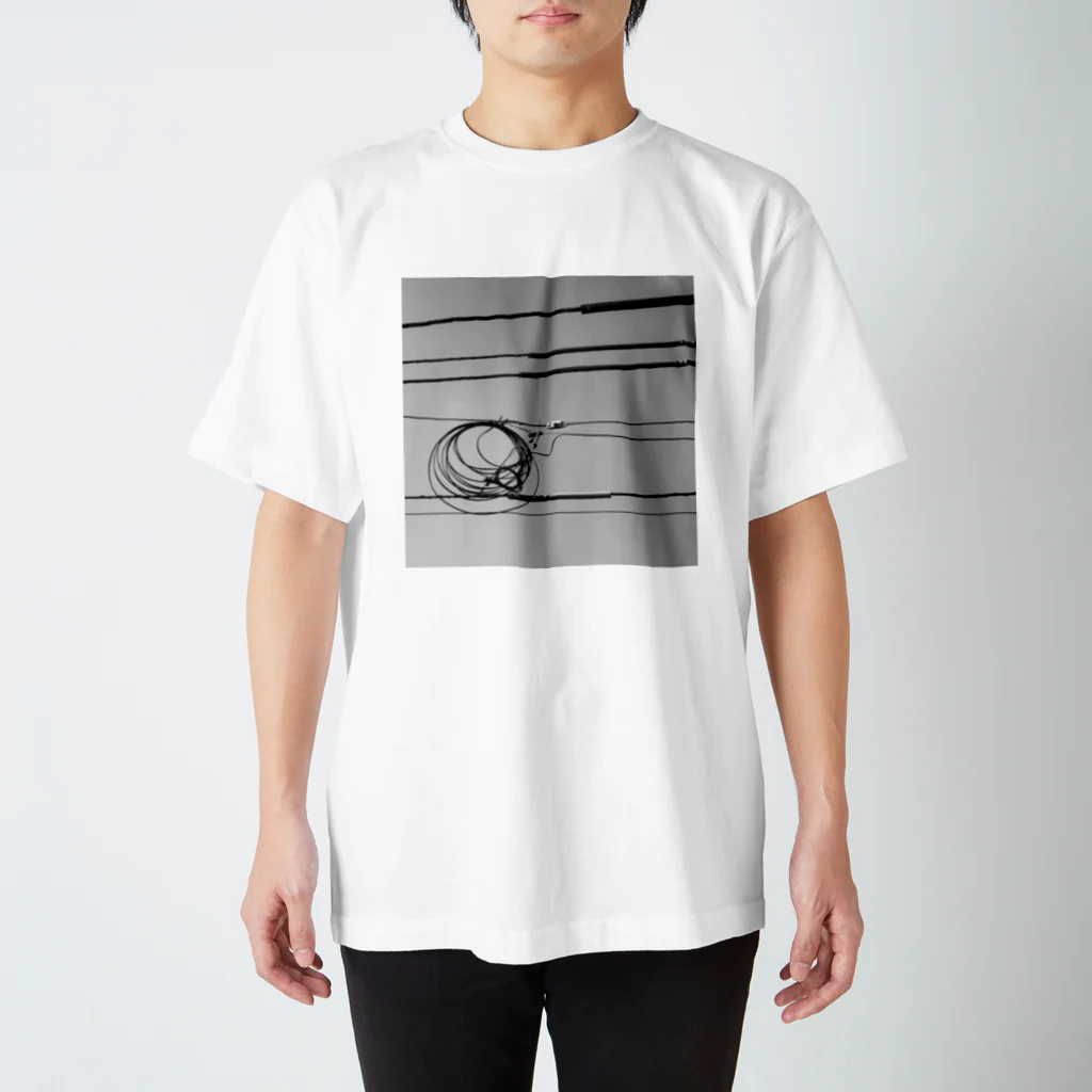 森だくさんのELECTRIC WIRE Regular Fit T-Shirt