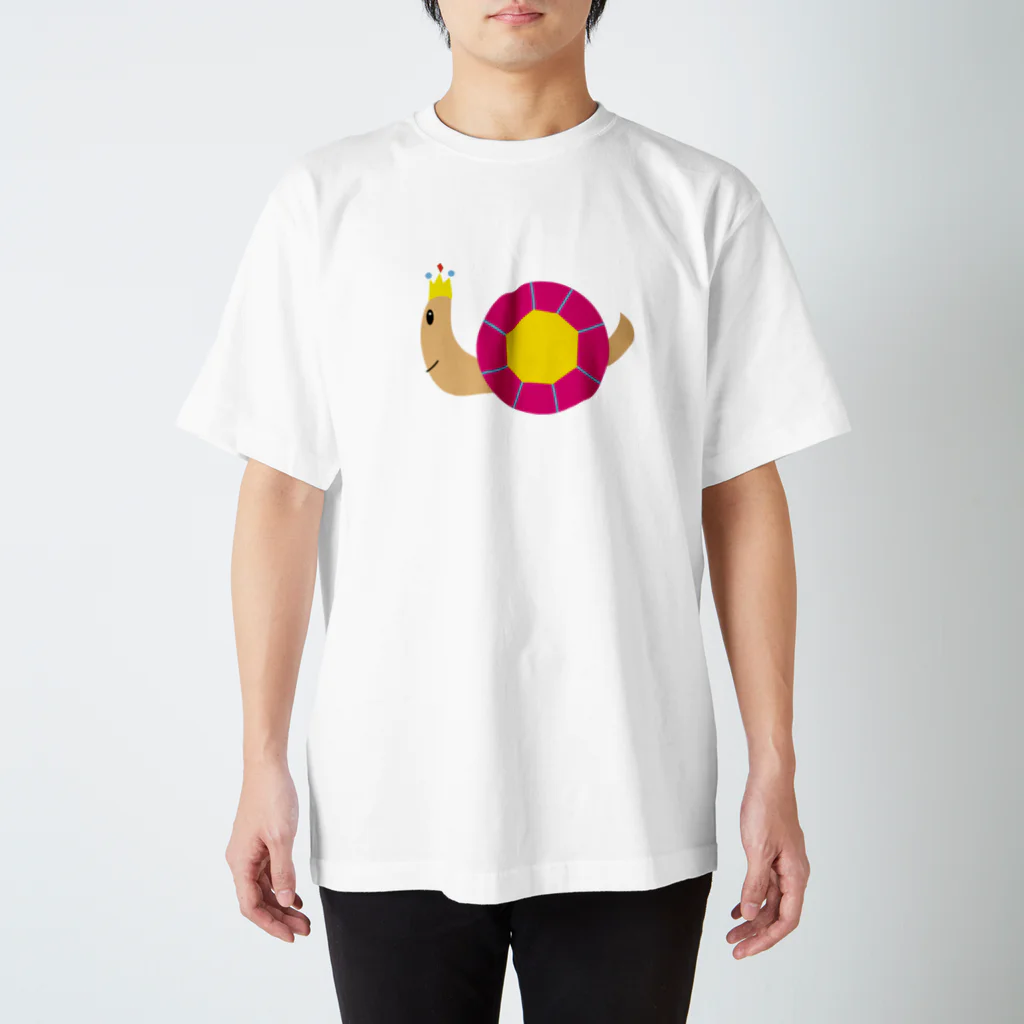 じんべい WORKSのキングでんでん Regular Fit T-Shirt