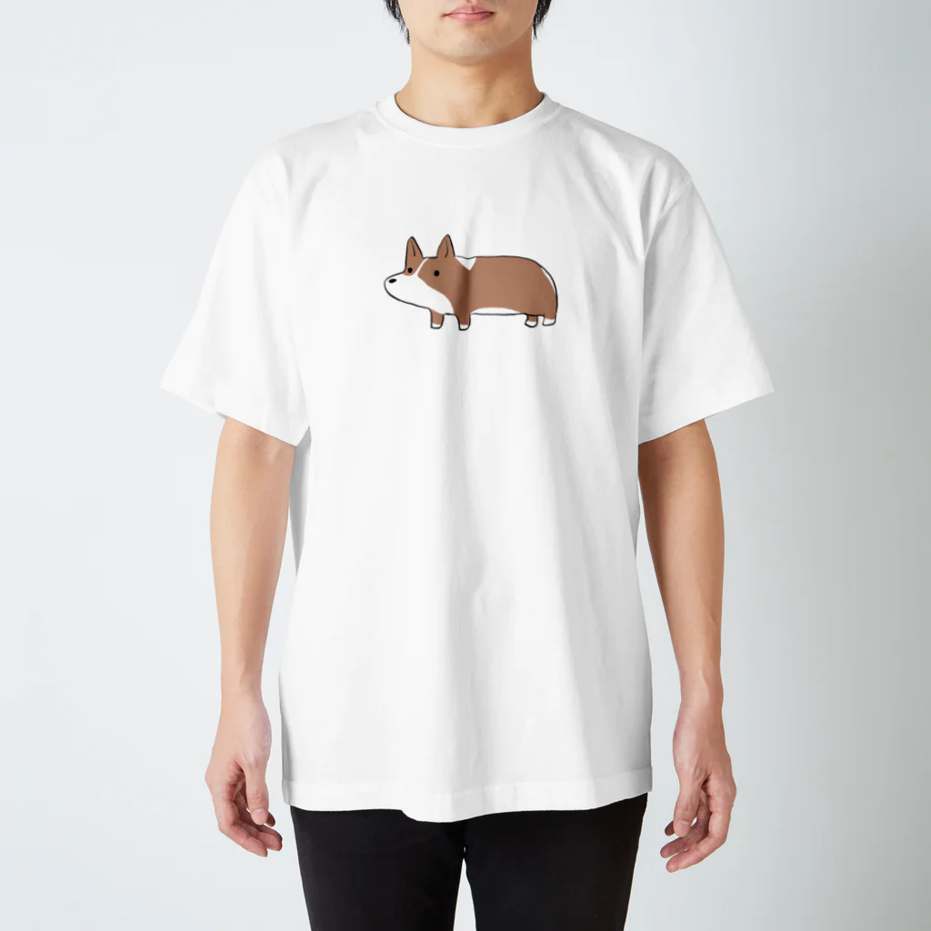 ろい工房のゆるコーギーシャツ Regular Fit T-Shirt