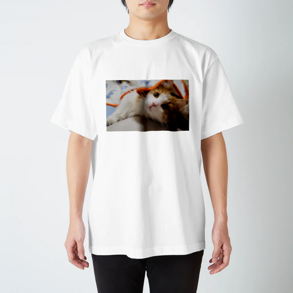 レオ様の上目遣いレオ様 Regular Fit T-Shirt