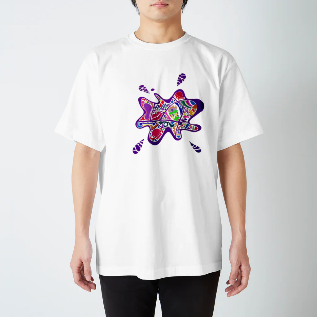 thinkingsomethingreatのはじけろ生命 スタンダードTシャツ