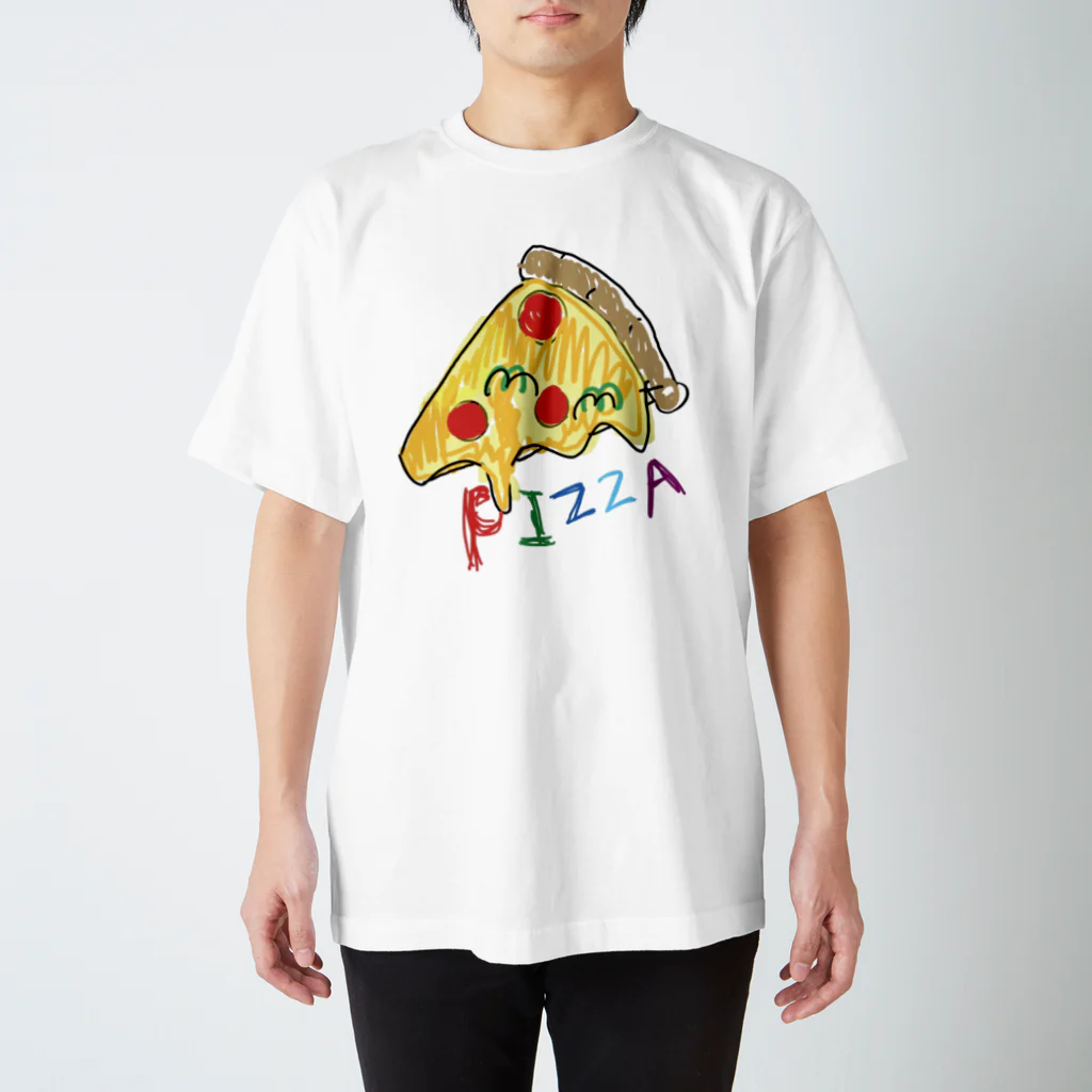 LOVEDogのピザ　カラフル　おいしく食べればゼロカロリー Regular Fit T-Shirt