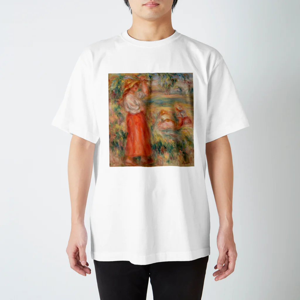 ART_collectionの「野原の女たち」ルノワール スタンダードTシャツ