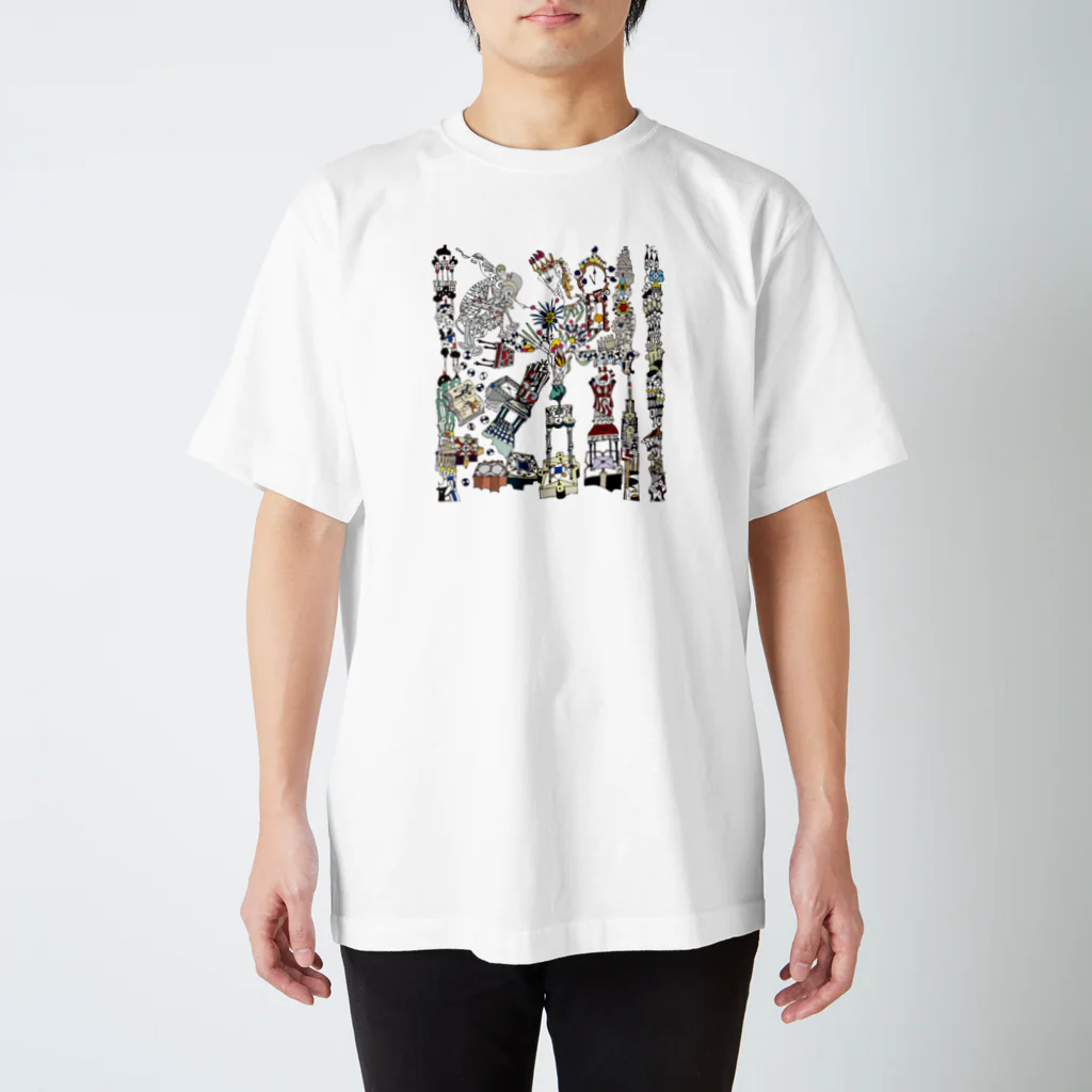 Fumiaki_Tadaの象と女王 Regular Fit T-Shirt