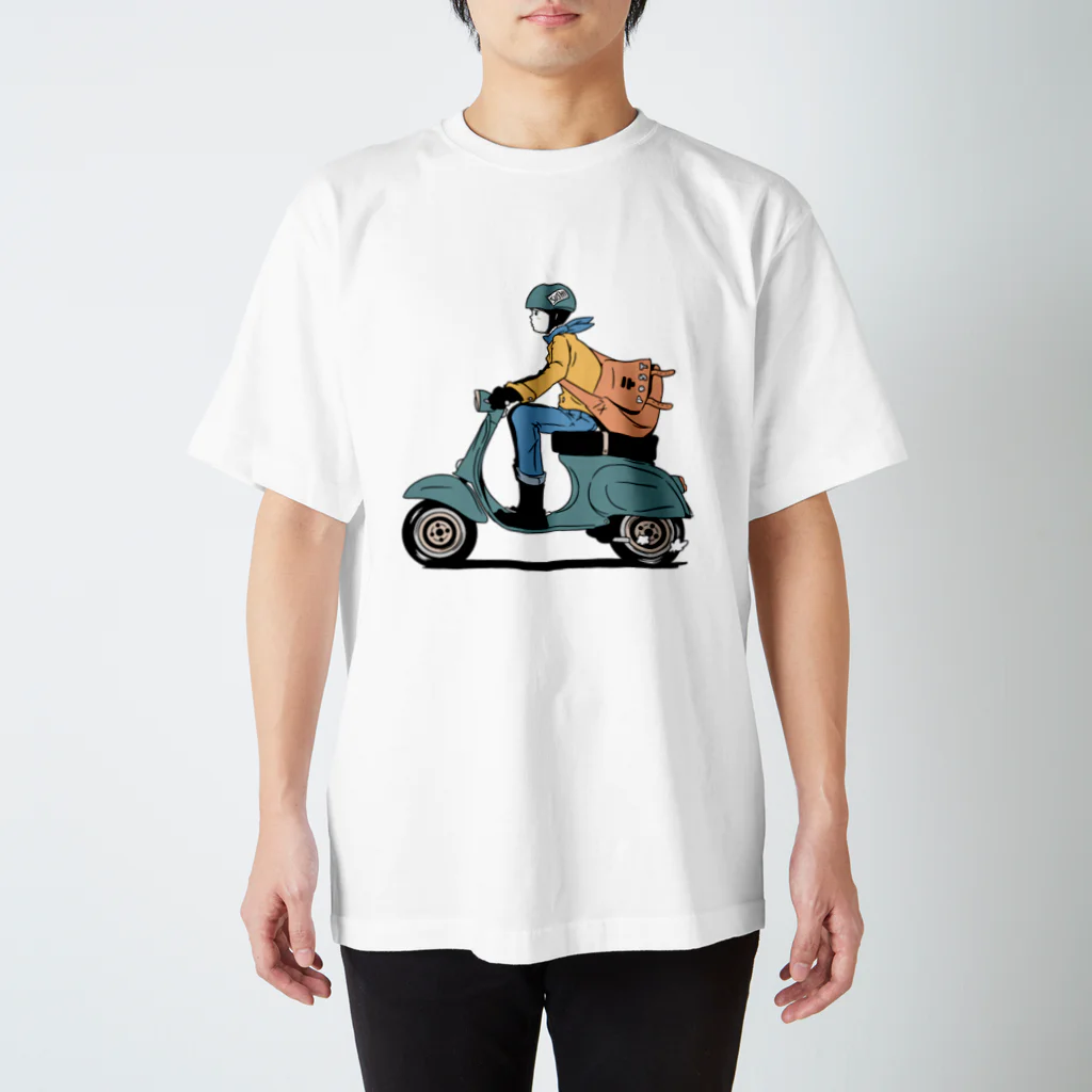 こじんまり商店の郵便ポス子さん スタンダードTシャツ