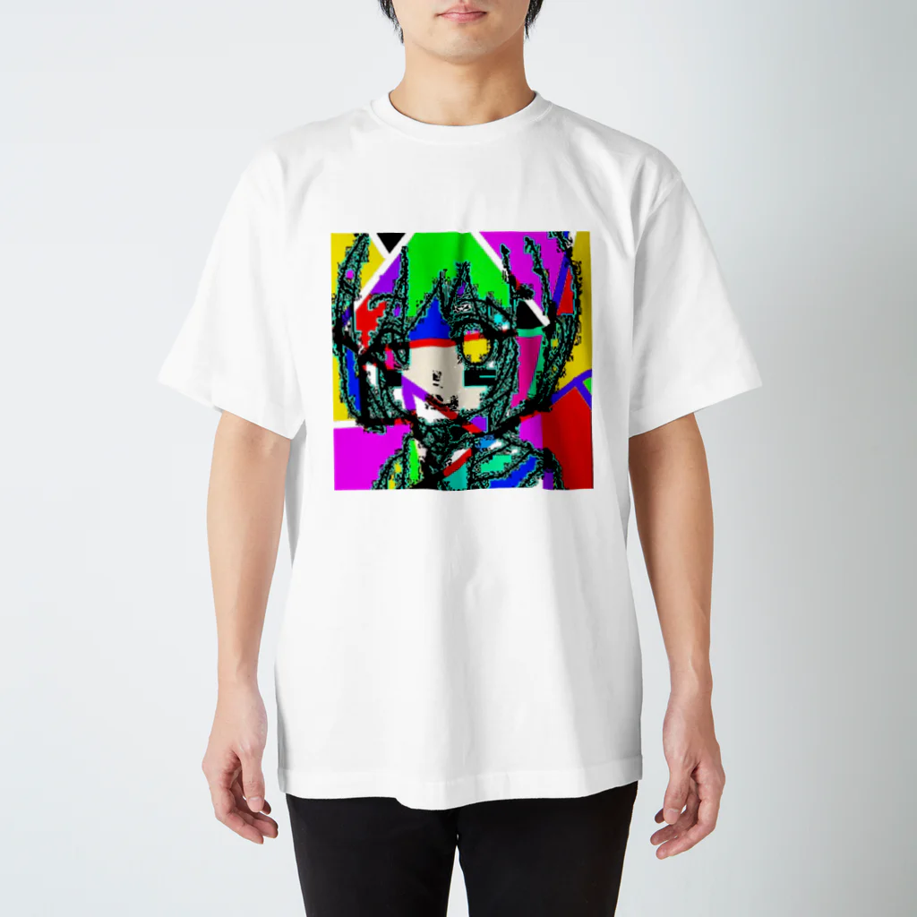 陛下ちゃんのサイケ少女 スタンダードTシャツ