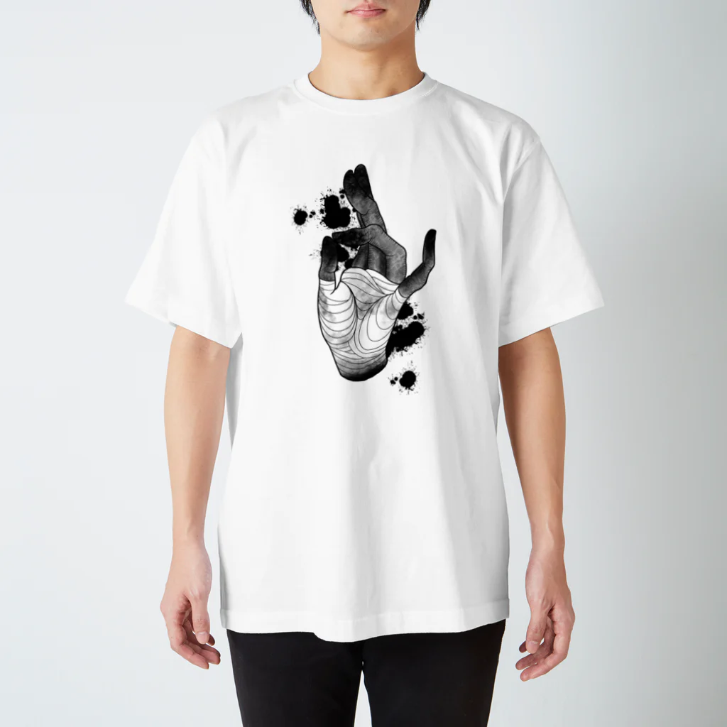 Ray's Artist CollectionのBENI zombie hand スタンダードTシャツ
