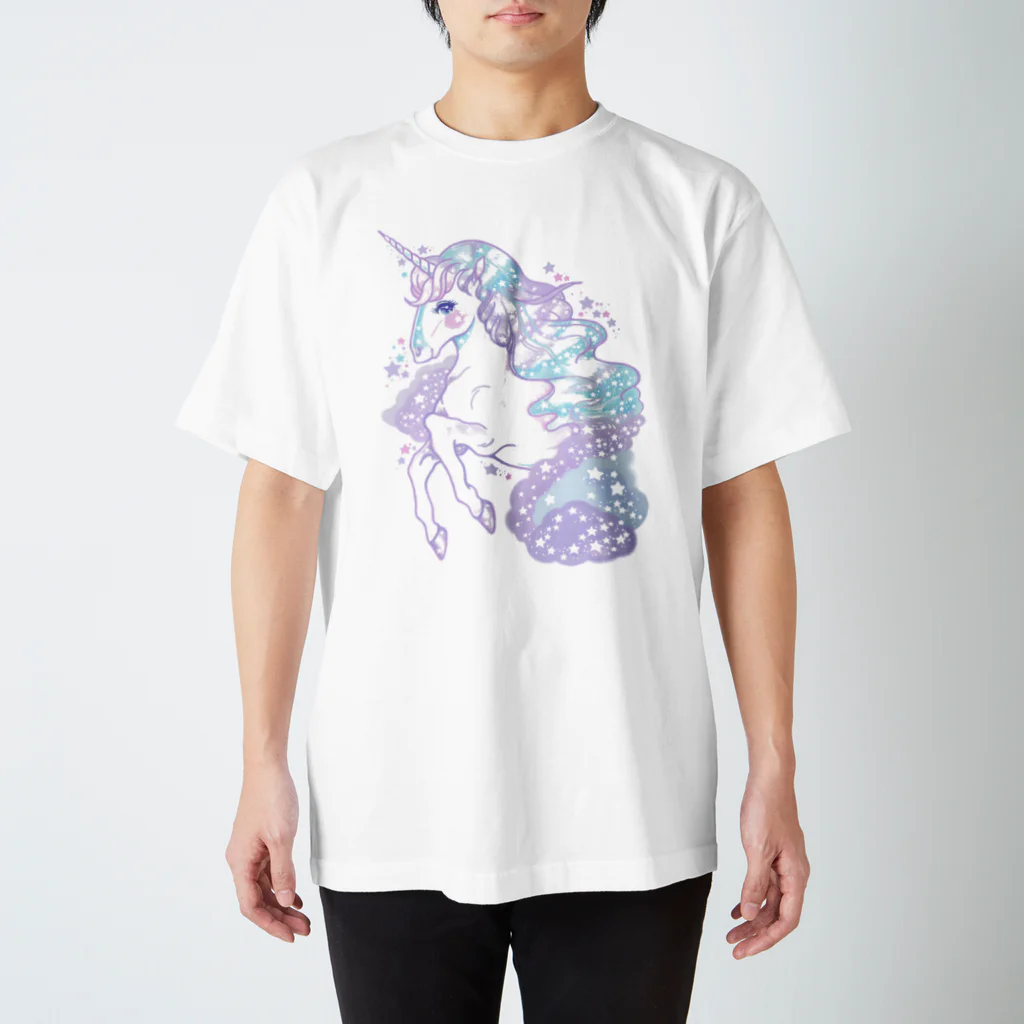 DreamLandのDreamy Unicorn･:*+.:+ スタンダードTシャツ