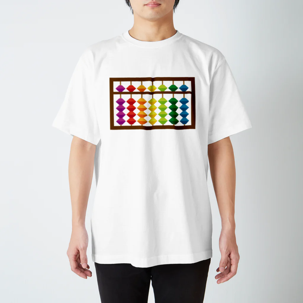 フォーヴァの虹色そろばん Regular Fit T-Shirt