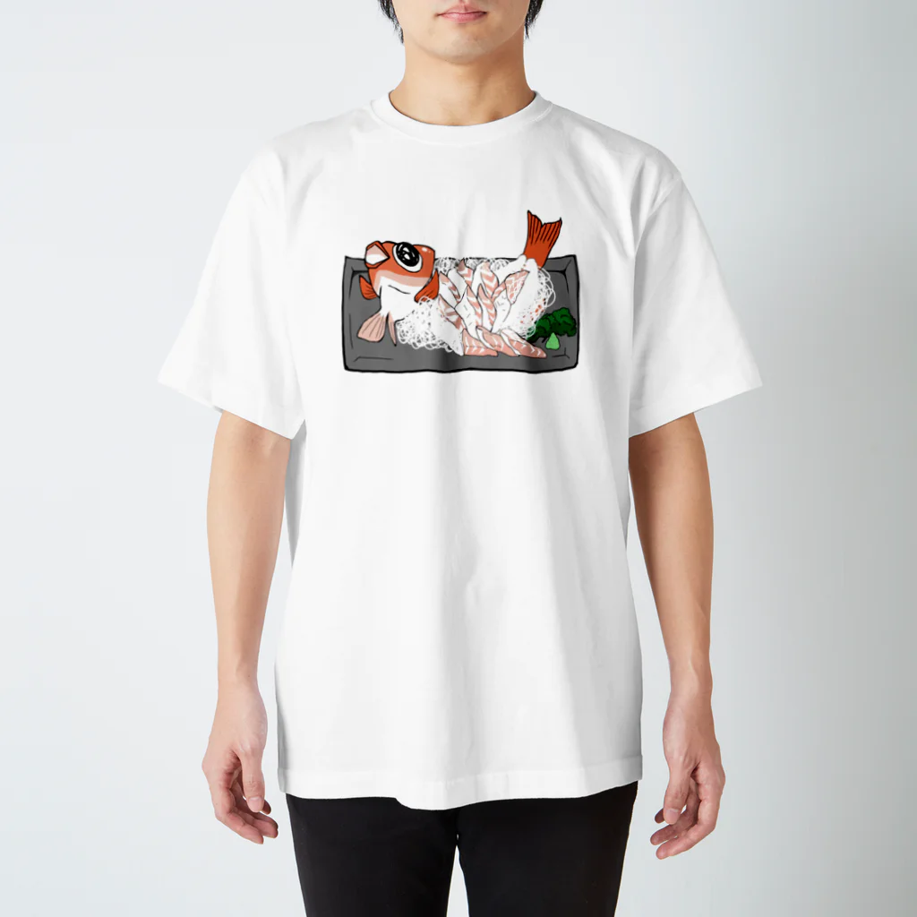 太幸丸のテンカラ(メバル)刺身 スタンダードTシャツ