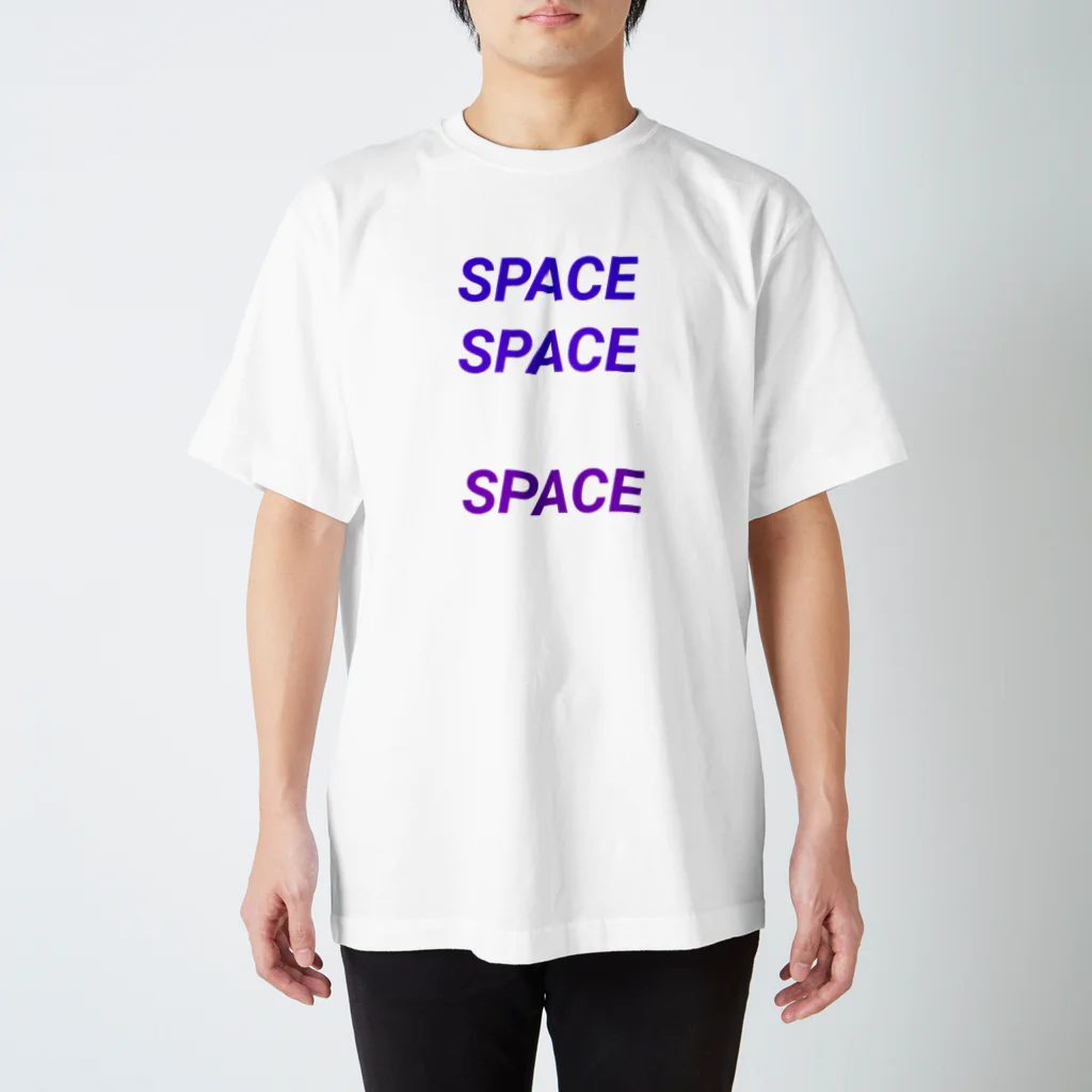 saraquamarianoのSPACEグラデーション スタンダードTシャツ