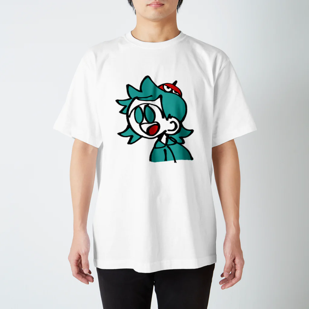 煙管の煙管くん Regular Fit T-Shirt