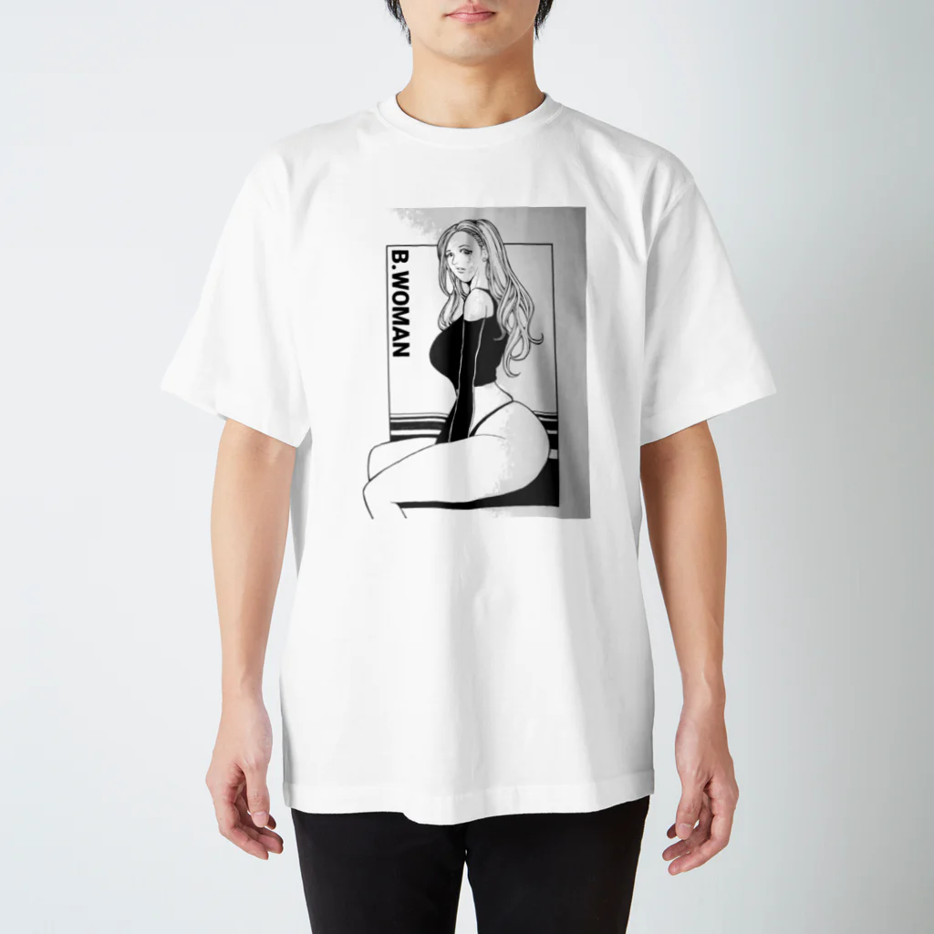 ビリケン昭和のB.woman001 Regular Fit T-Shirt