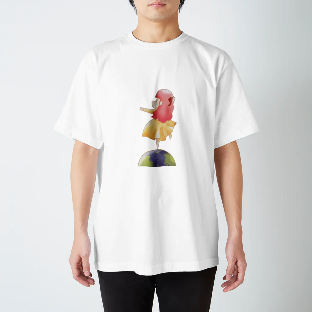 たゆたるのまわるまわる Regular Fit T-Shirt