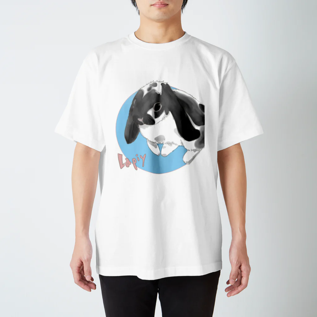 月兎亭のうさぎのラピィちゃん２ Regular Fit T-Shirt