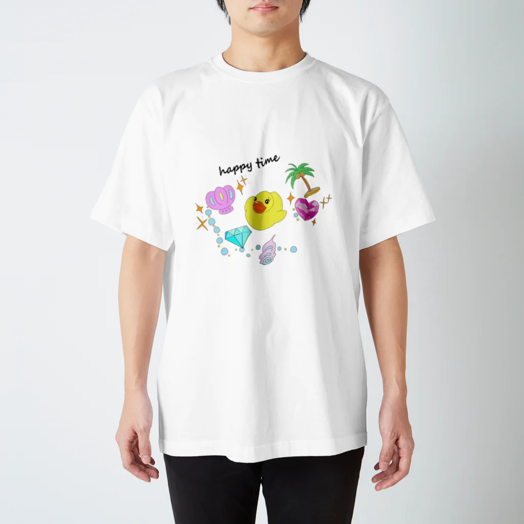 aya6timesのおうちバカンス スタンダードTシャツ