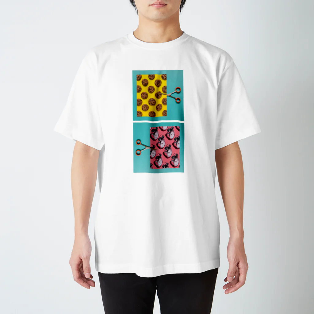 人生やり直しのハサミ スタンダードTシャツ