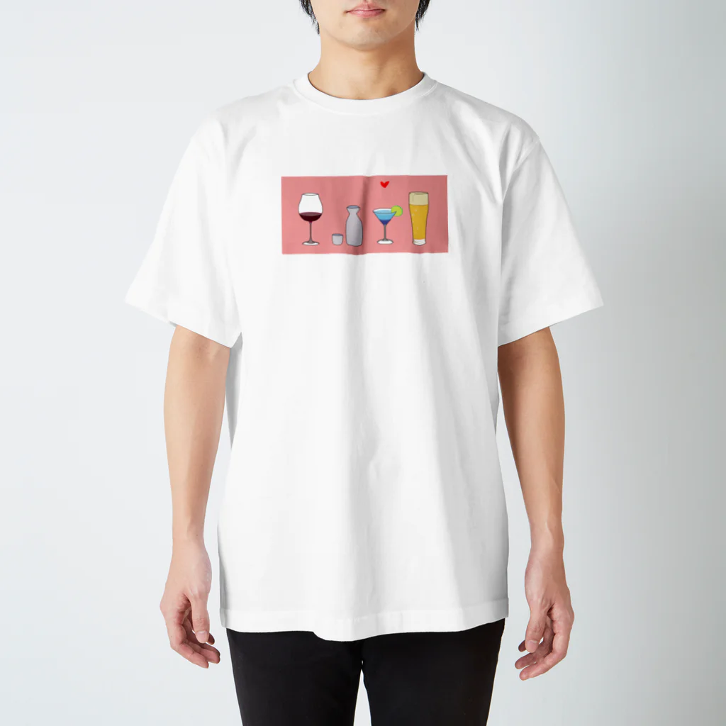 Aki_38のSAKE -カクテル- Regular Fit T-Shirt