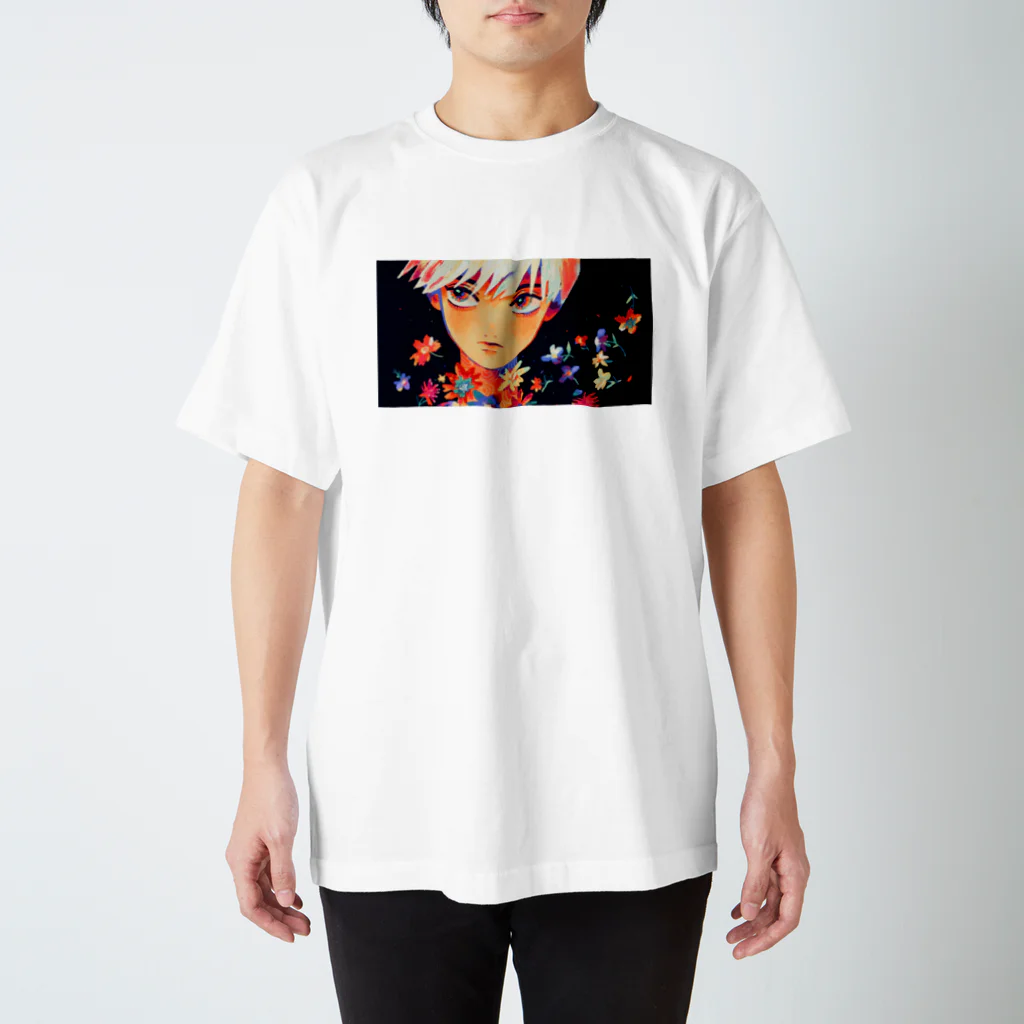 ｔｓｕｇｕｎｏｕｃｈｉの花/シンプル Regular Fit T-Shirt