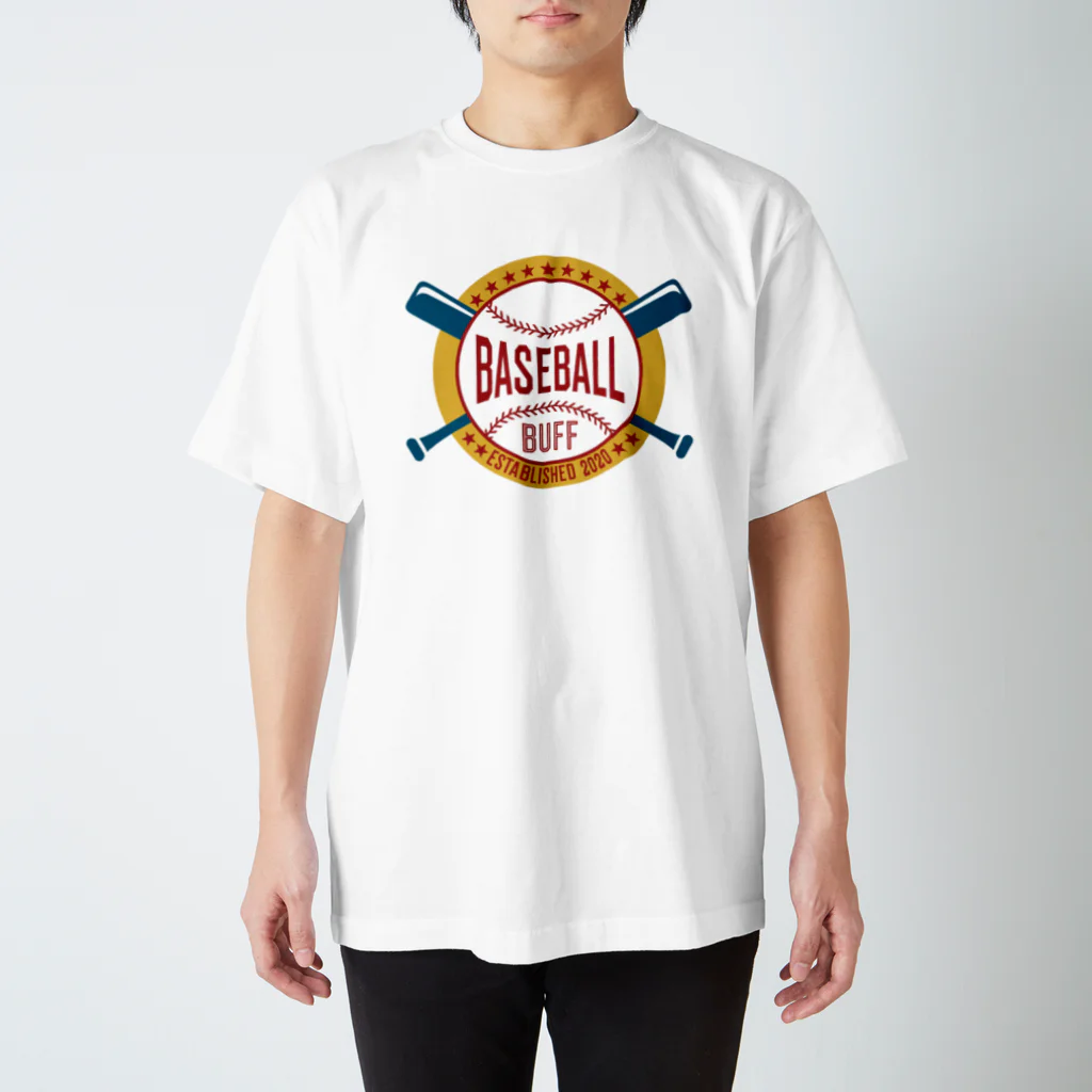 Baseball BuffのBaseballBuffカラーロゴ・Tシャツ スタンダードTシャツ