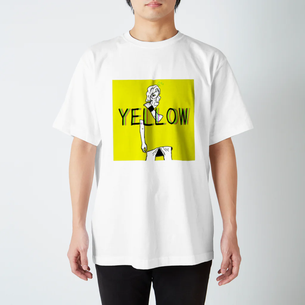 m e G u r uの YELLOW Boy Regular Fit T-Shirt