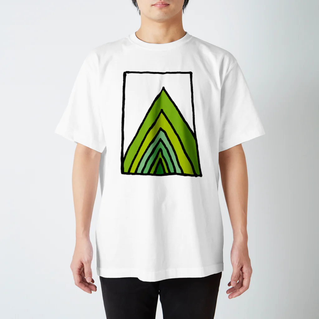 ZENZERONのZENZERON074（Bamboo green） スタンダードTシャツ