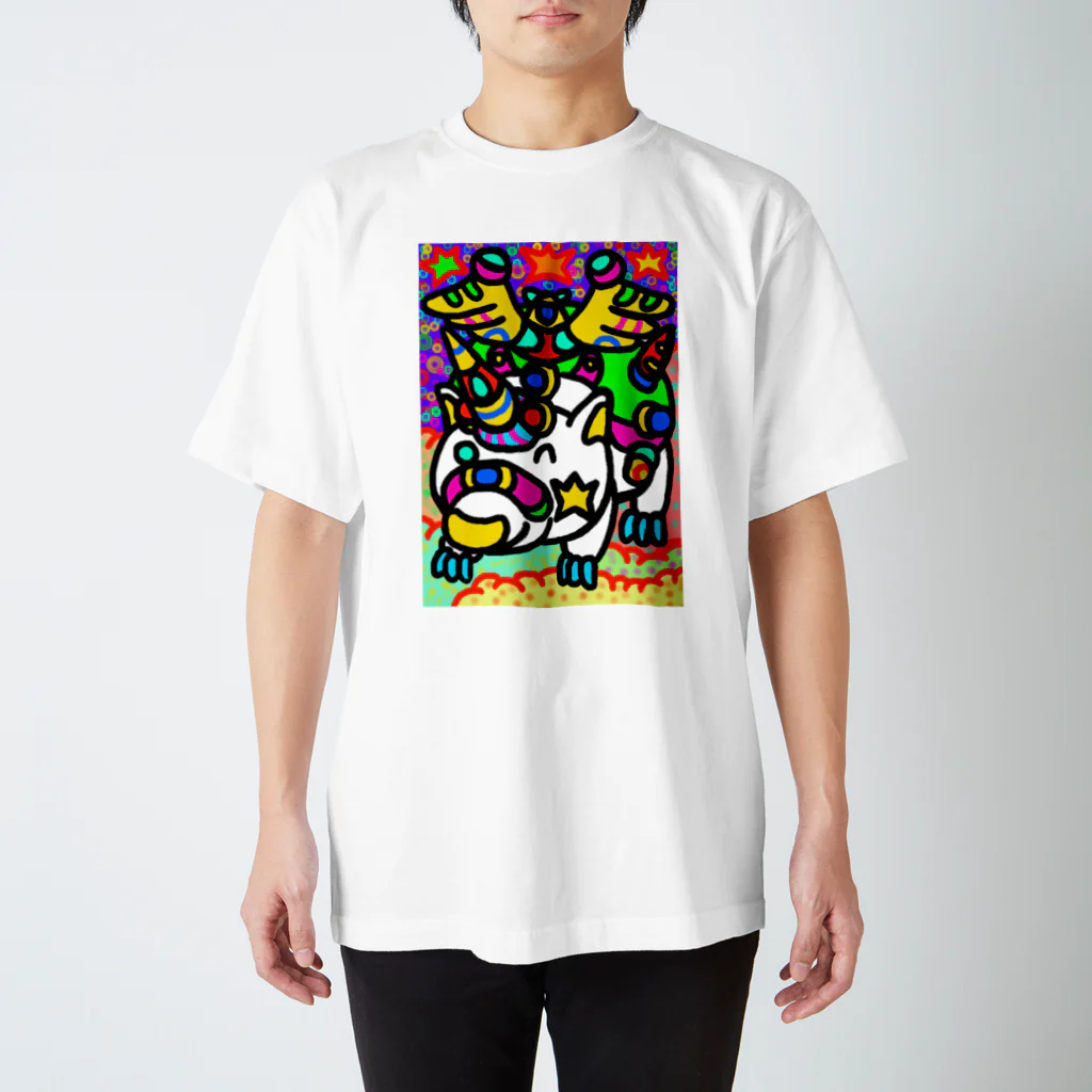 どりほぷのウォンバット スタンダードTシャツ