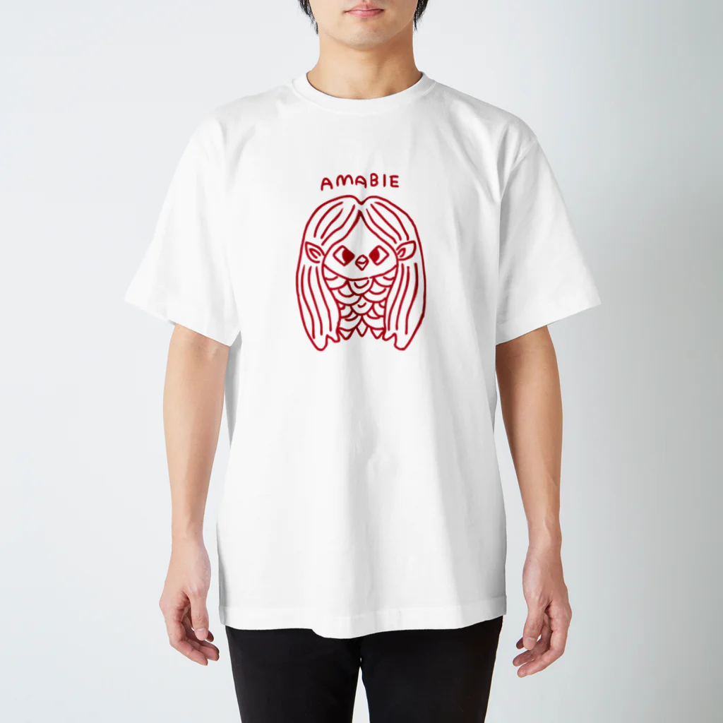 KUMAMOTO DESIGN WORKSのアマビエTシャツ Regular Fit T-Shirt