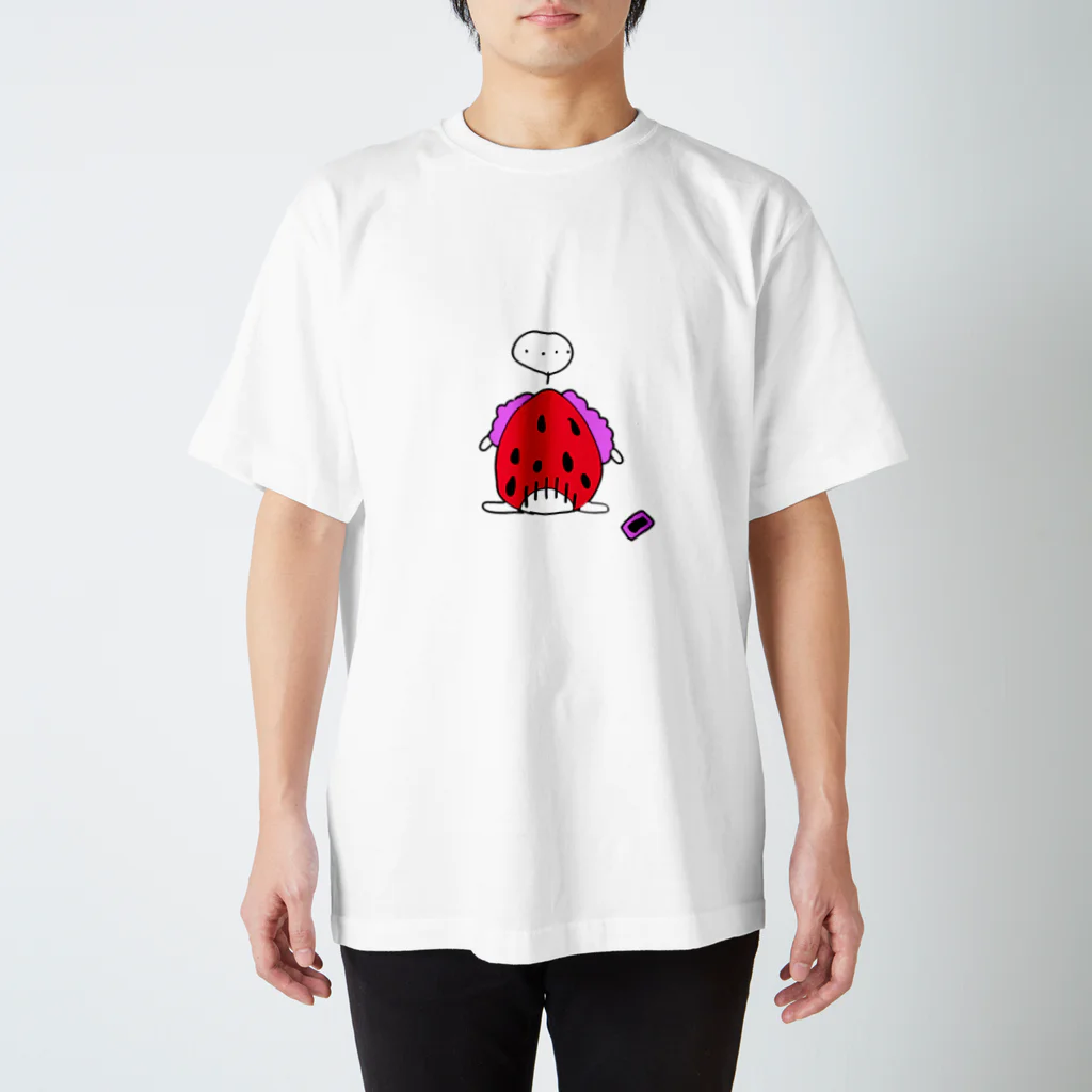 こんぺい工房の落ち込む恋するイチゴちゃん Regular Fit T-Shirt