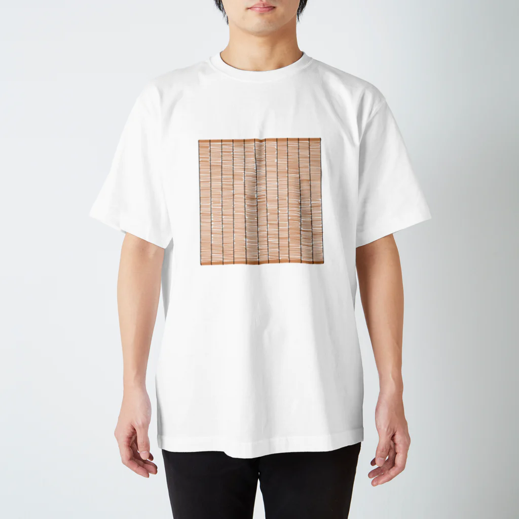 大田デザインのすだれ Regular Fit T-Shirt