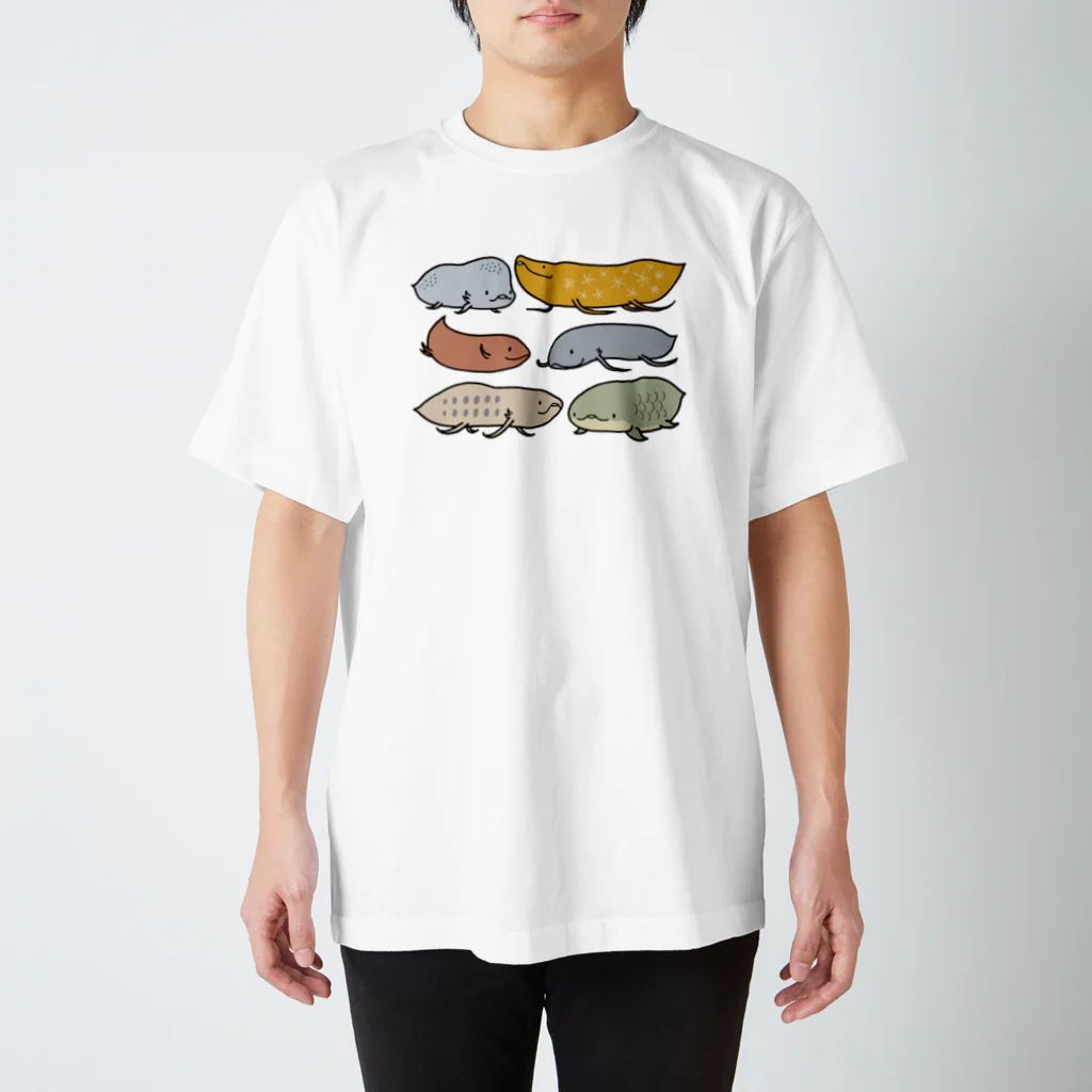 幻想水系branch　byいずもり・ようのFish or Newt? スタンダードTシャツ