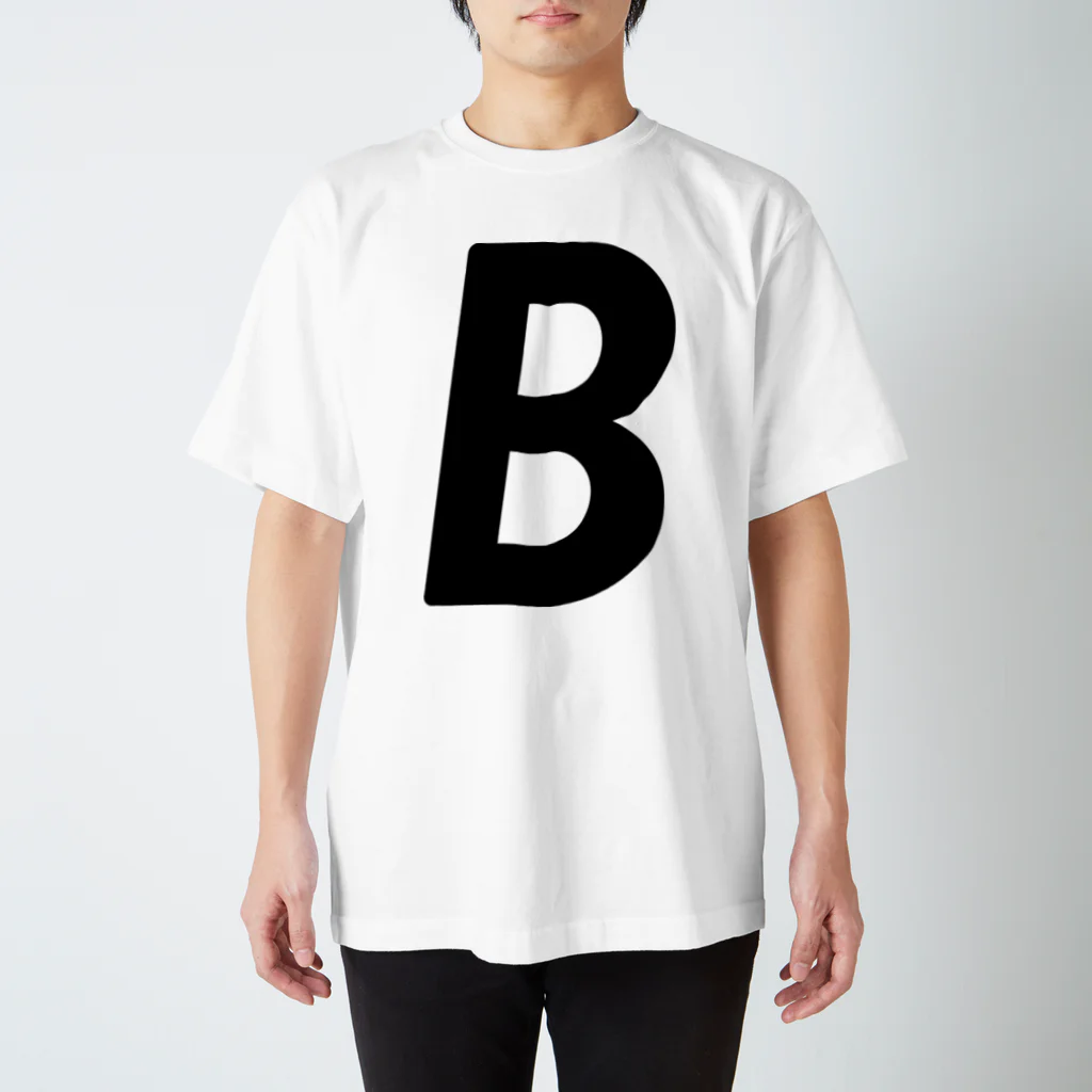 BetterDesignStoreのB ： イニシャルTシャツ Regular Fit T-Shirt