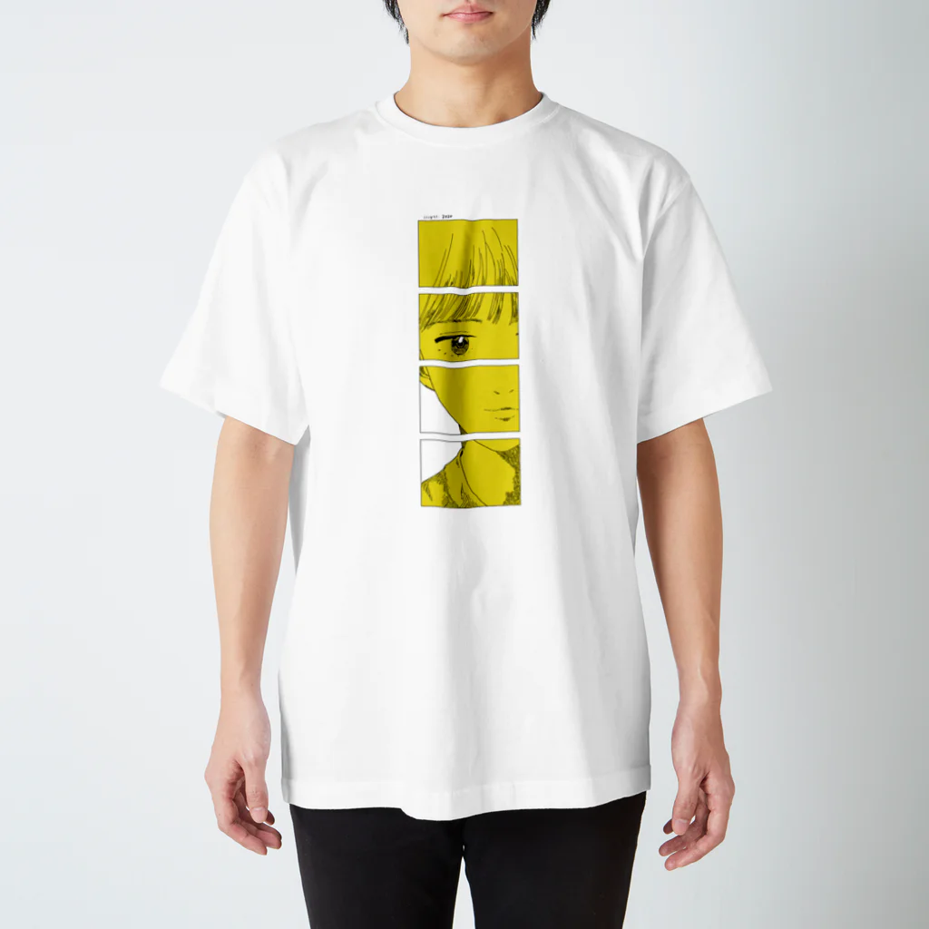 ｍｙｕ ｓｈｏｐのみえない黄色 スタンダードTシャツ