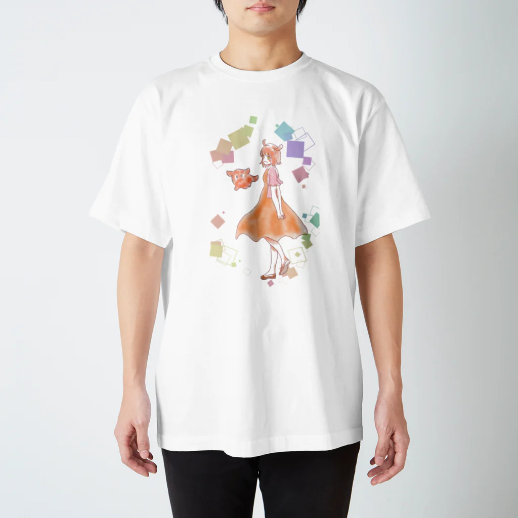 ミューのメココちゃん Regular Fit T-Shirt