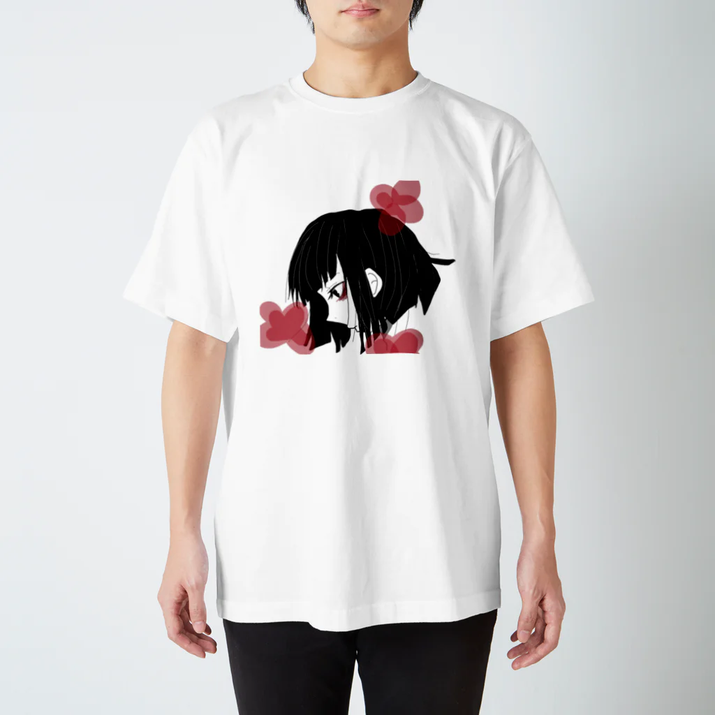 青リンゴのゆめかわいい女の子 スタンダードTシャツ