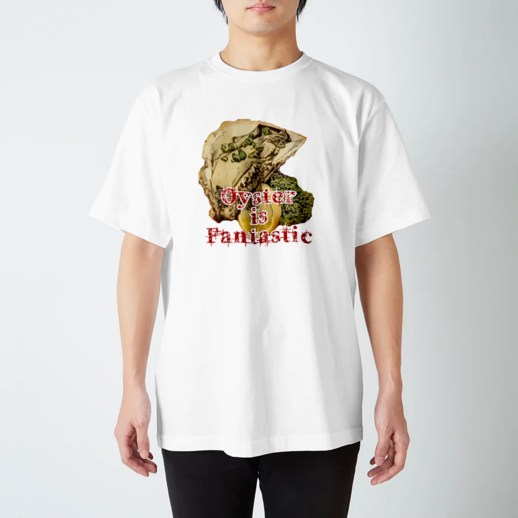 よろづ屋 安宅彦一長船の三重県産岩牡蠣1個650円 Regular Fit T-Shirt