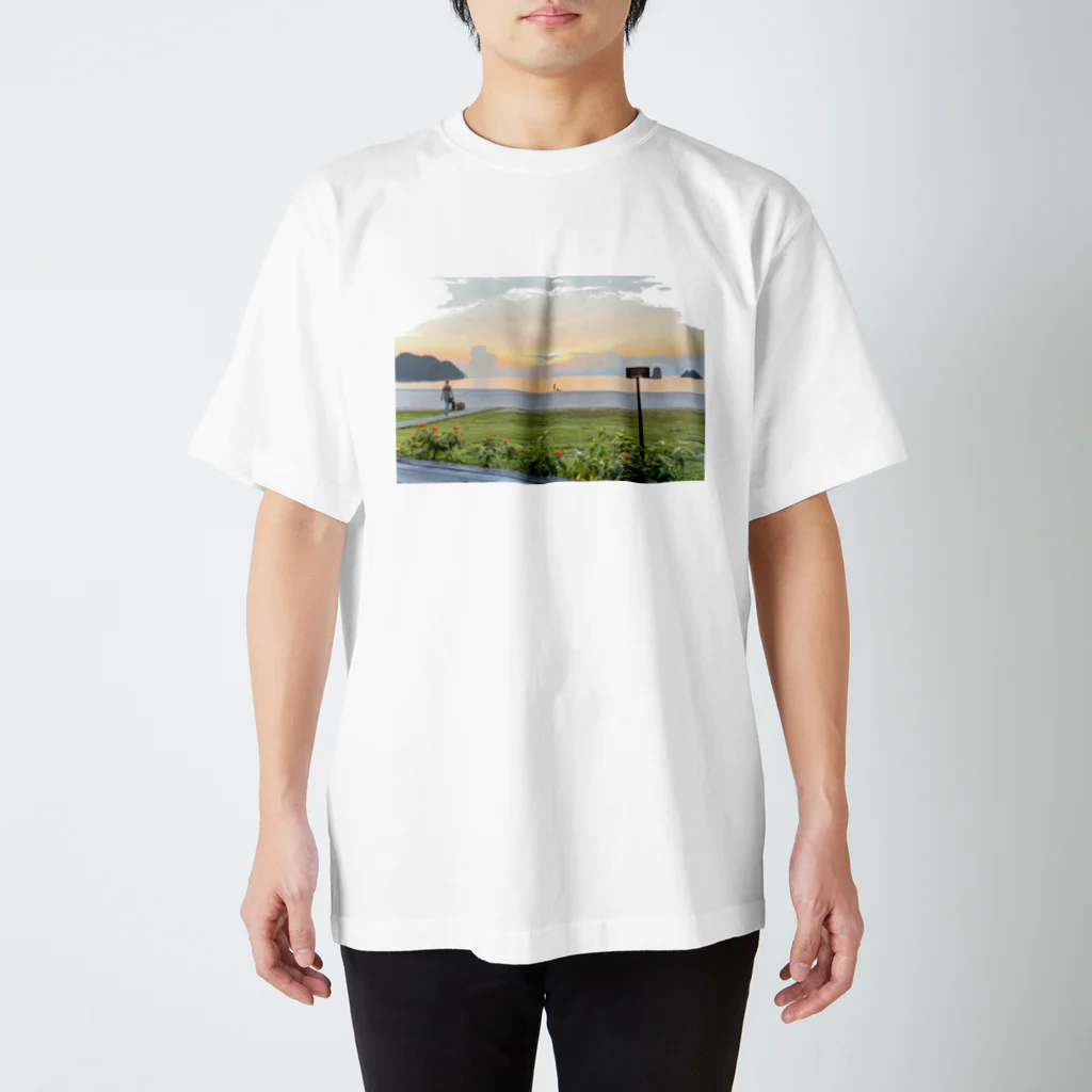 summer photographのマレーシアのビーチ Regular Fit T-Shirt