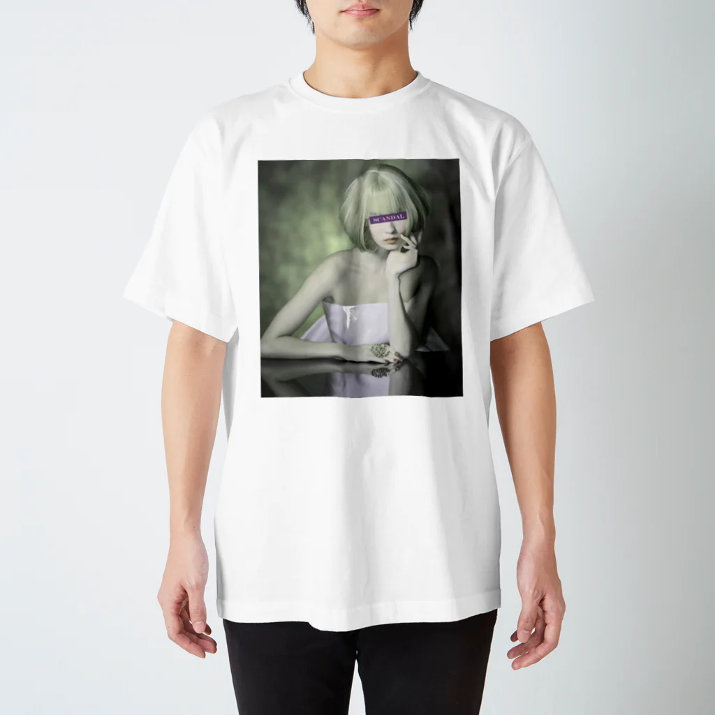 ホタ•ルイカ/Drag queenのSCANDALオリジナルTシャツ Regular Fit T-Shirt