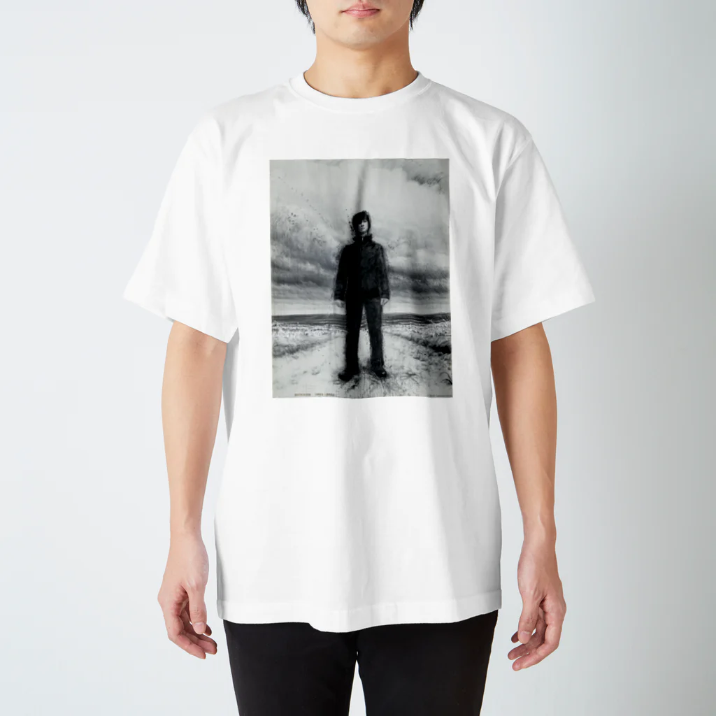 AAO ART STOREのRUNNER ＃01 青年像　ⓒ2020.Takumi Sejima スタンダードTシャツ