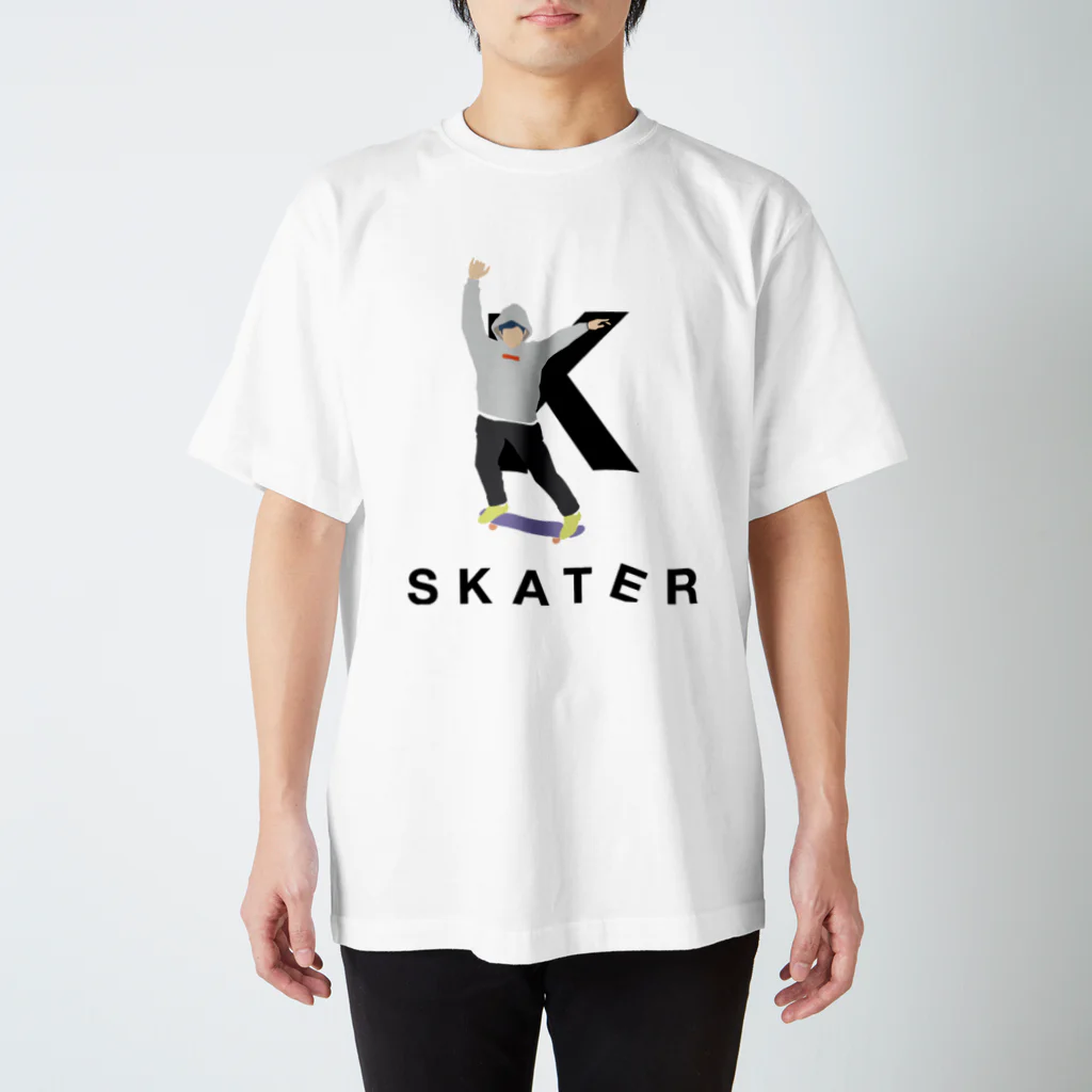 UN-FORMのSKATER [K] スタンダードTシャツ